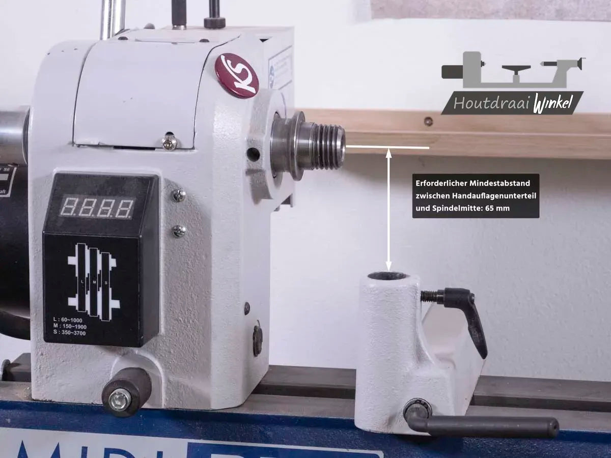 Hope Tools - Schroefdraad freesset voor 25,4 beitelsteun (Vernieuwde versie 2.0)