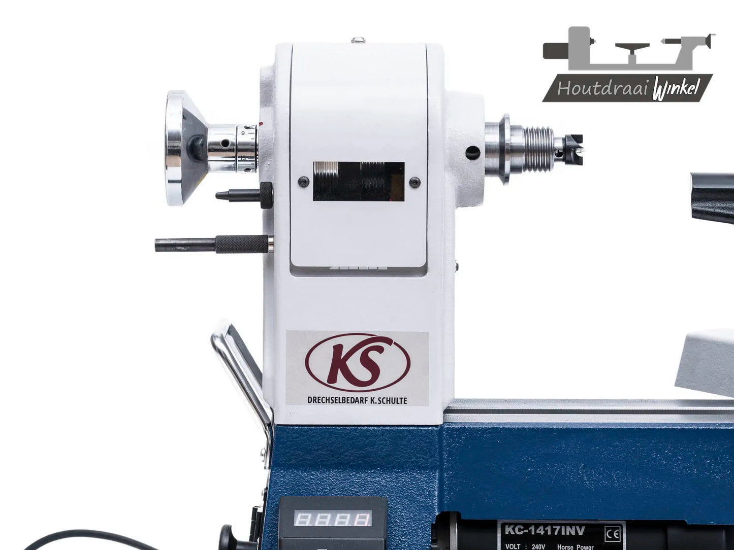 Houtdraaibank KS-MIDI-2-Plus-vaste-kop