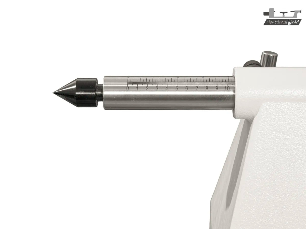 Stratos FU-230 houtdraaibank met verplaatsbare kop met 10cm pinole