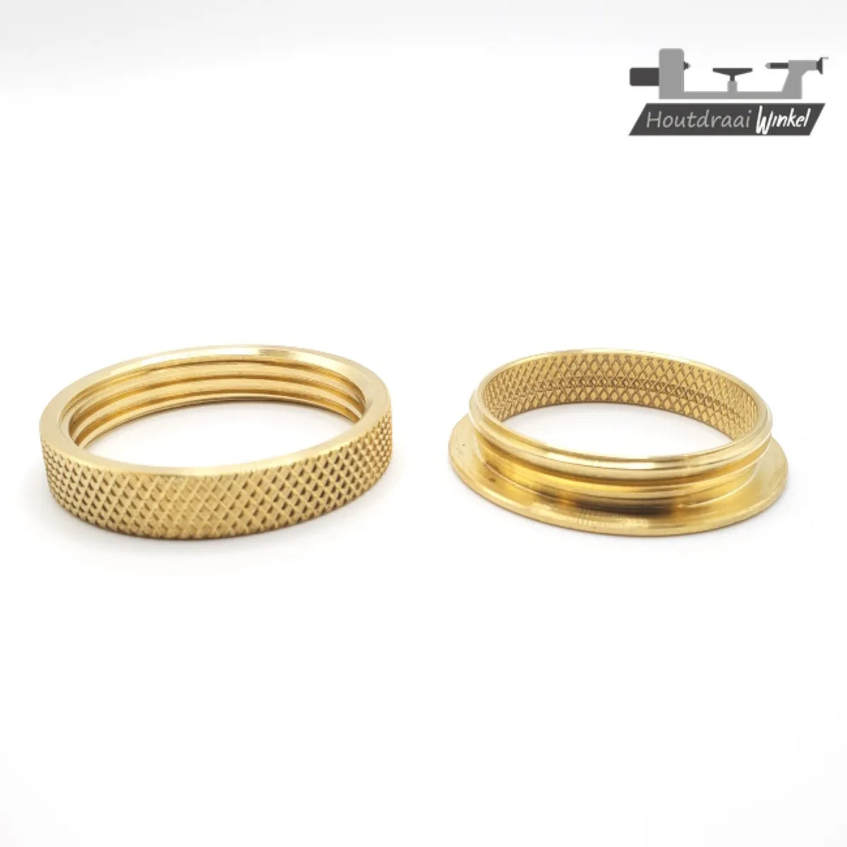 Stijl B Schroefringenset voor urnen en holle vormen (Messing)