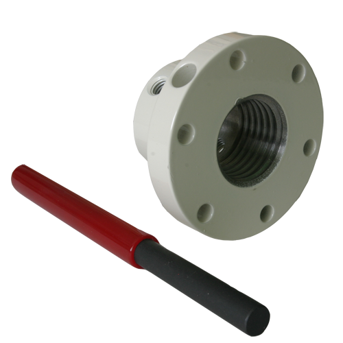 Oneway schroefplaat 7,5cm
