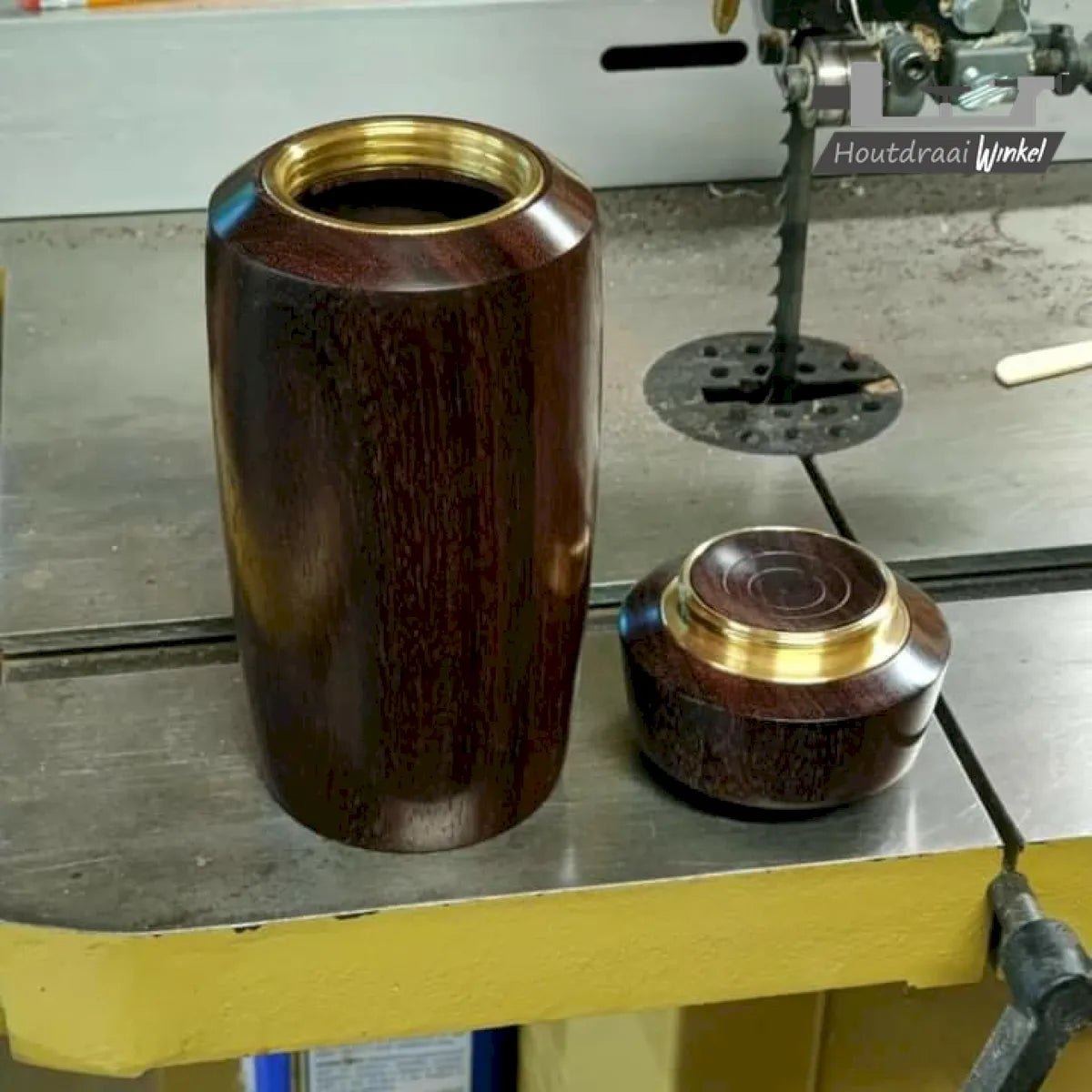 Stijl B Schroefringenset voor urnen en holle vormen (Messing)