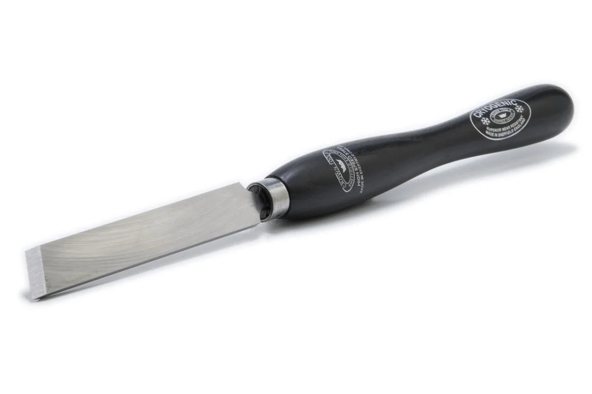 Crown Cryo platte houtdraaibeitel  - Skew 25mm